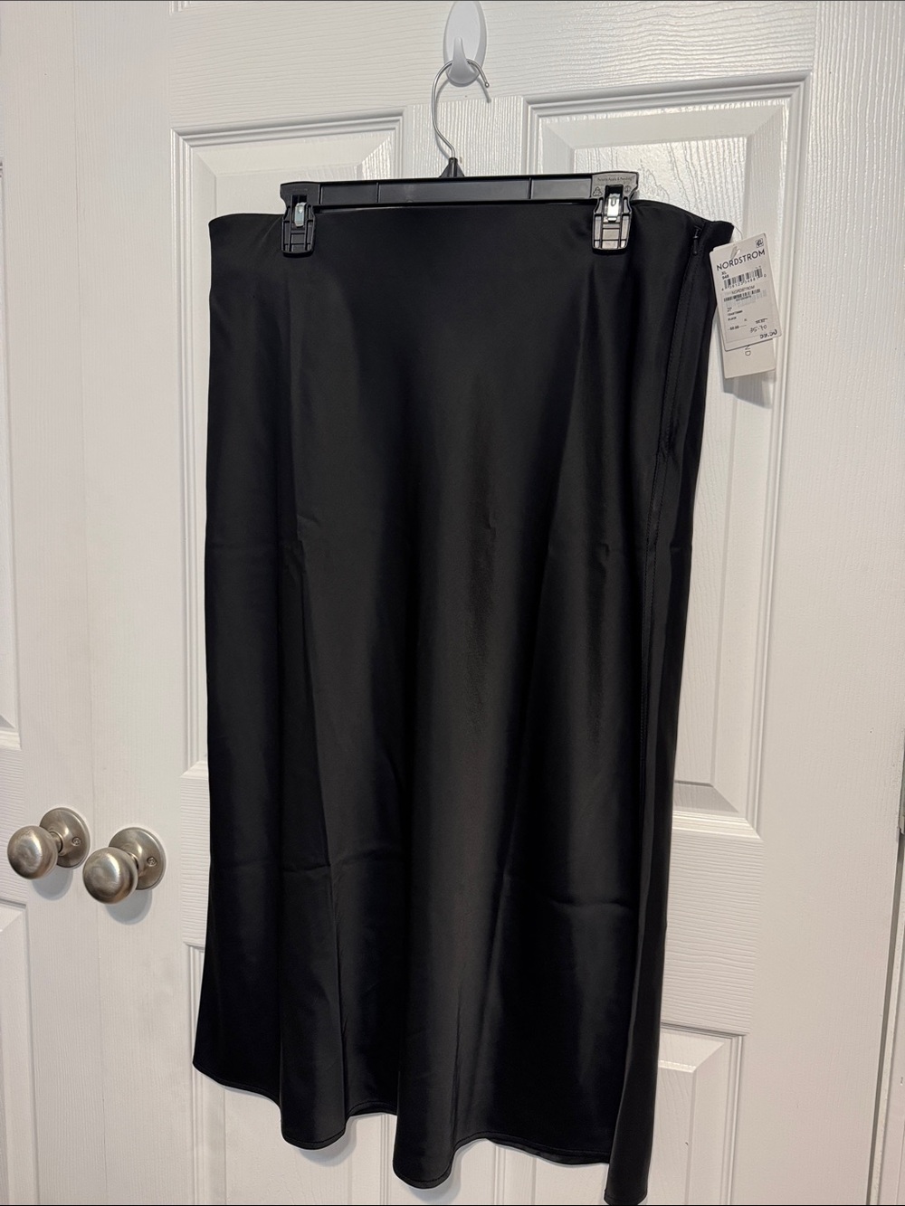 Treasure & Bond Nordstrom Black Midi A-Line Skirt - NWT Size XL